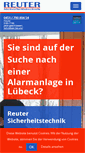 Mobile Screenshot of alarmanlagen-luebeck.de